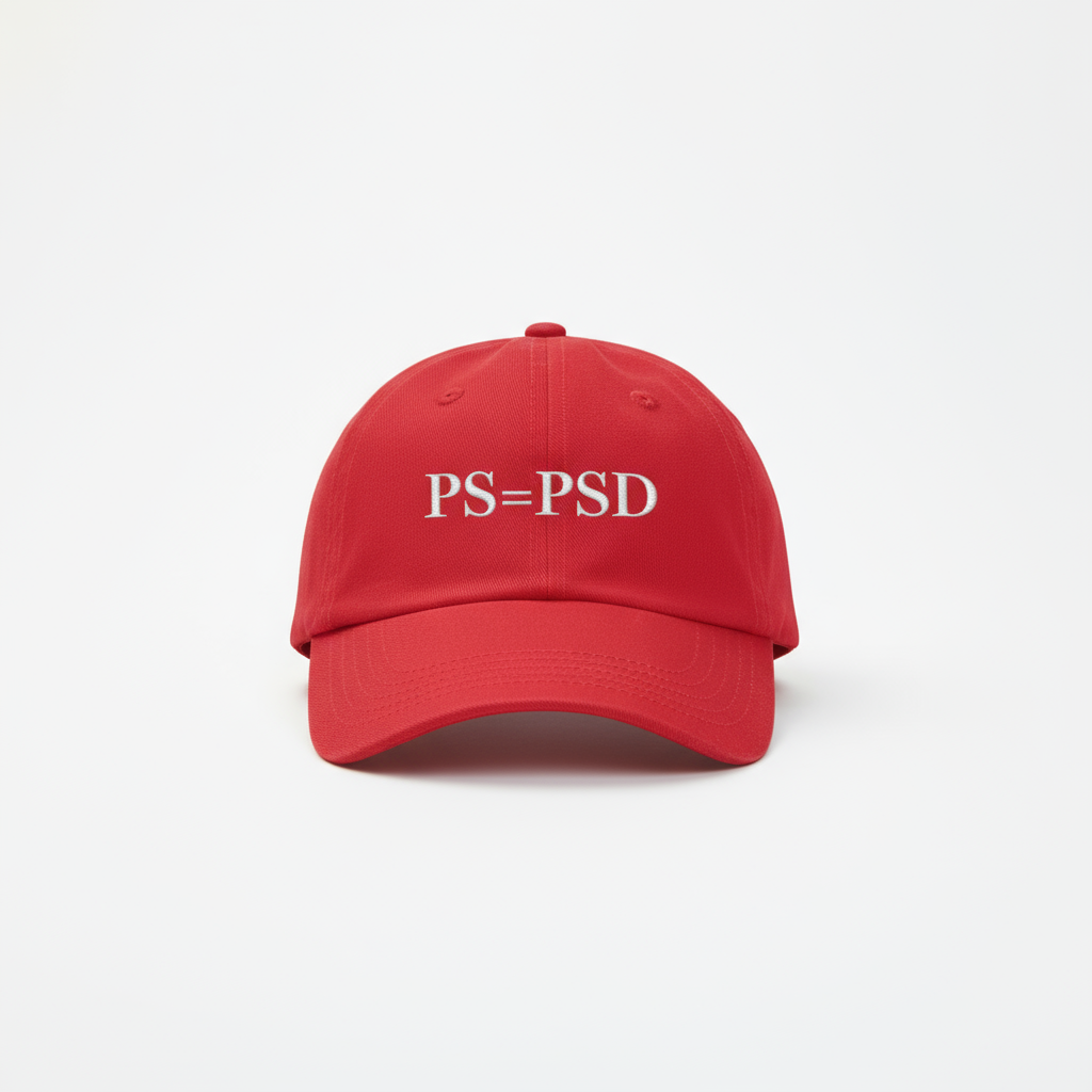 Boné "PS=PSD"