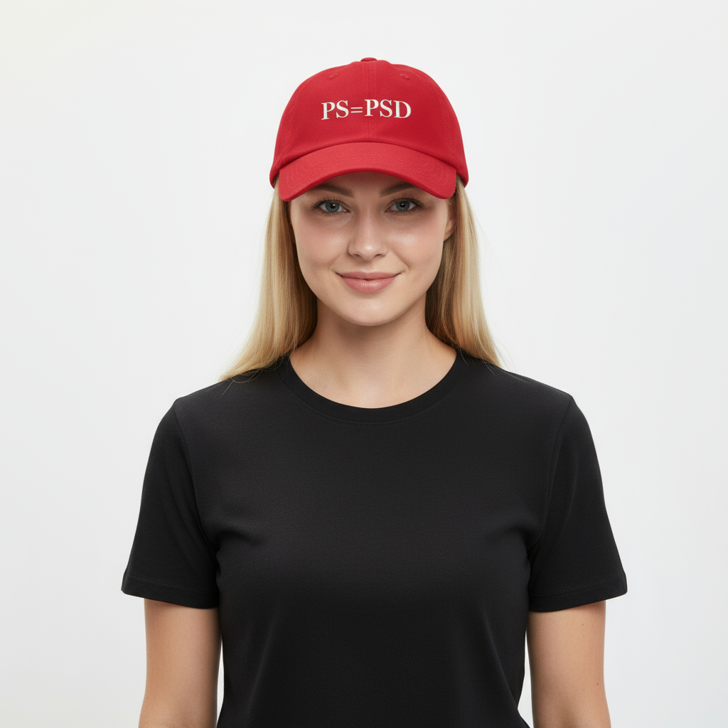 Boné "PS=PSD"